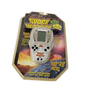 Classic Gaming Space Invaders Handheld Game Electronic Retro‎ Excalibur New